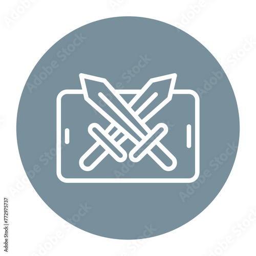 Battle Royale icon vector image. Can be used for Game Development.