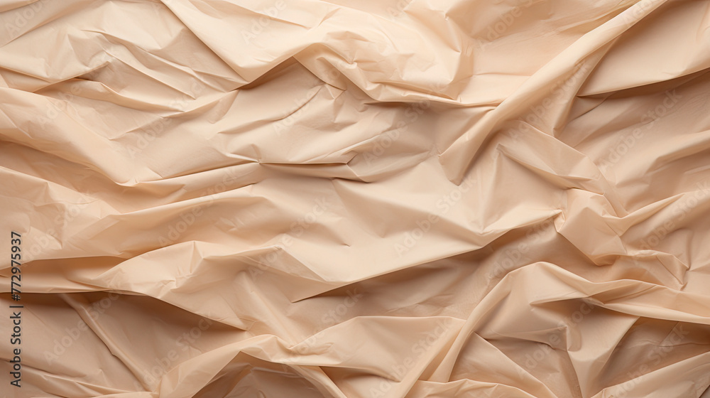 Obraz premium A close up of a bed with a sheet of white fabric
