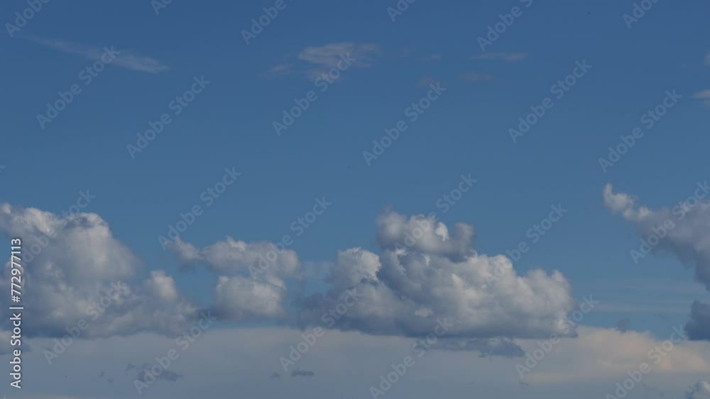 Time-Lapse of Clouds in Blue Sky Time-Lapse of Clouds in Blue Sky