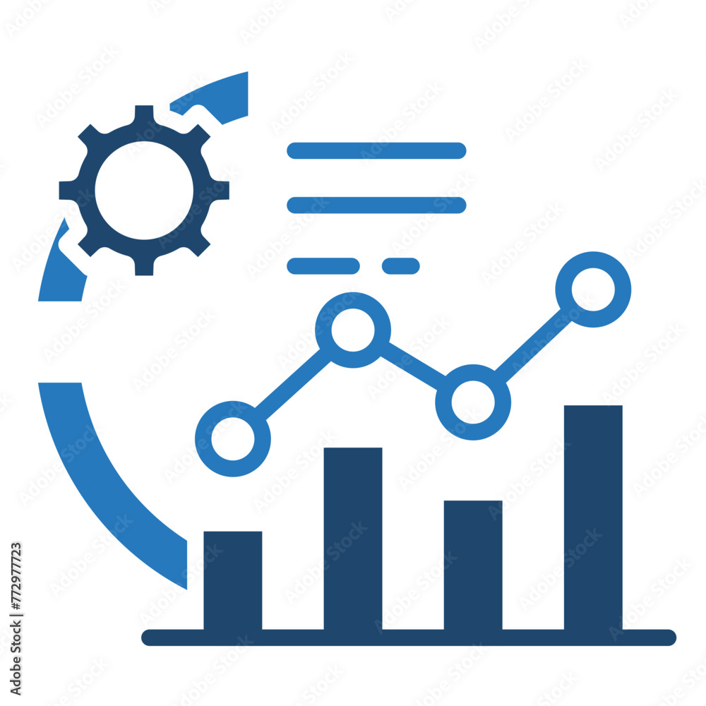 Data Analytics icon line vector illustration Data Analytics icon line vector illustration