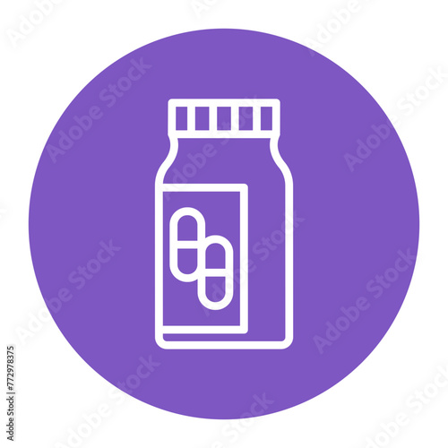 Painkiller icon vector image. Can be used for Battle Royale.