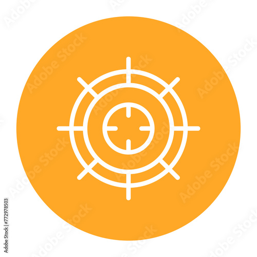 Aim icon vector image. Can be used for Battle Royale.