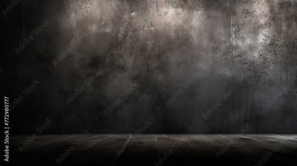 Dark room with light shining through wooden wall Dark room with light shining through wooden wall