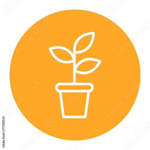 Plant icon vector image. Can be used for Industry.