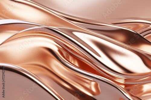 a close up of a shiny metallic surface
