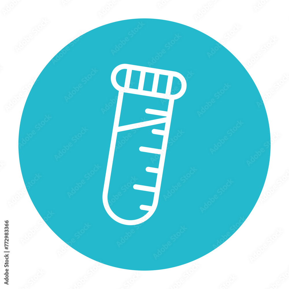 Test Tube icon vector image. Can be used for Science. Test Tube icon vector image. Can be used for Science.