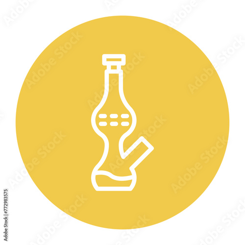 Kipps Apparatus icon vector image. Can be used for Science. photo
