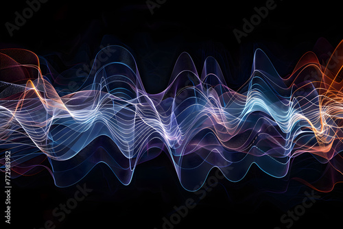 Visual Representation and Abstract Interpretation of Longwave Radio Frequencies of 600 kHz