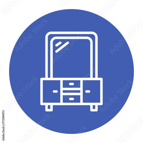 Cleaning Drawers icon vector image. Can be used for Cleaning and Dusting.
