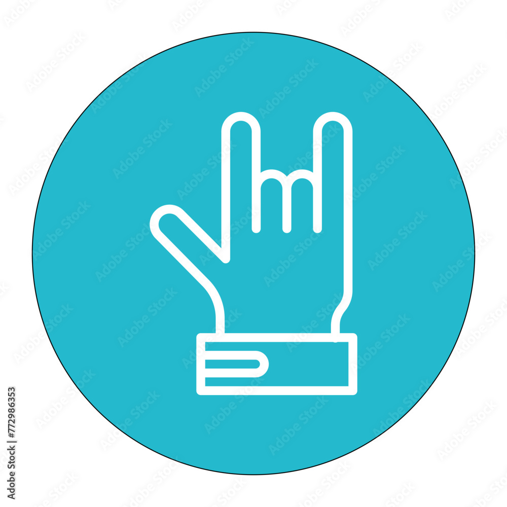 Bowling Glove icon vector image. Can be used for Bowling. Bowling Glove icon vector image. Can be used for Bowling.