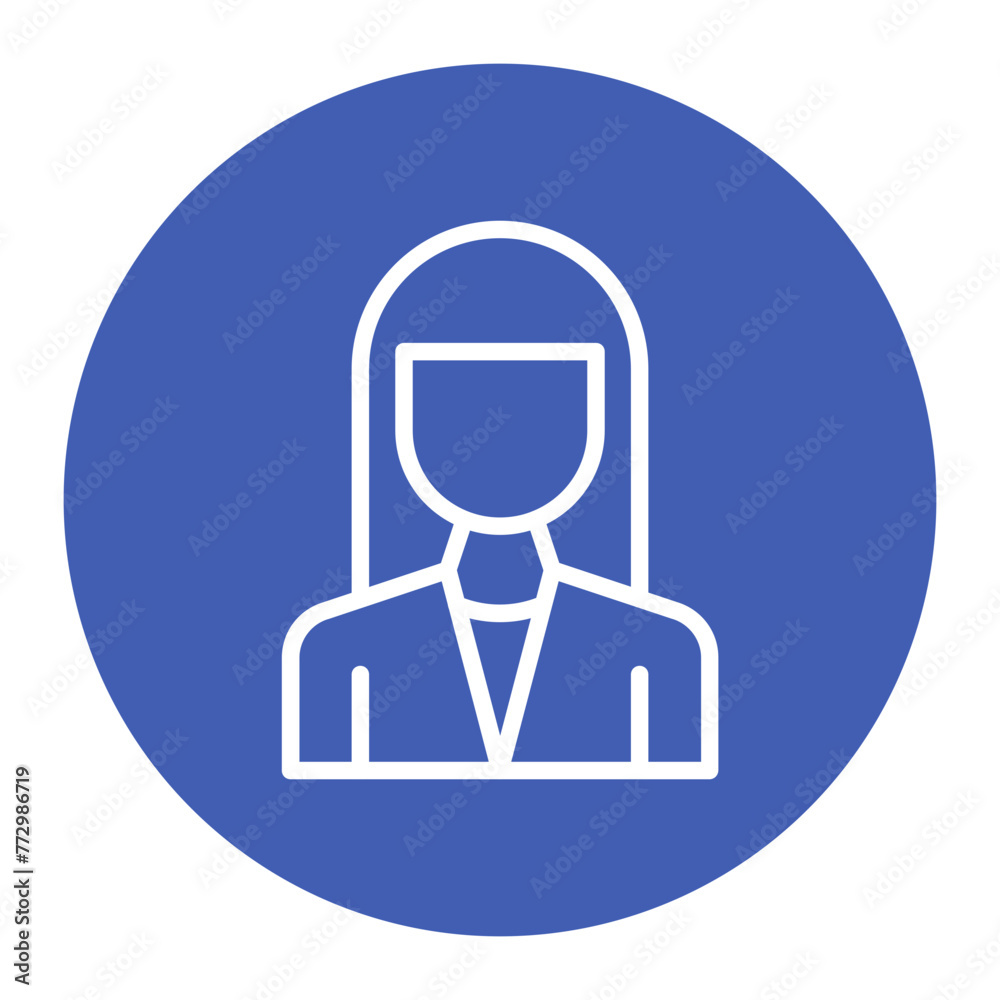 Assistant icon vector image. Can be used for Diversity. Assistant icon vector image. Can be used for Diversity.