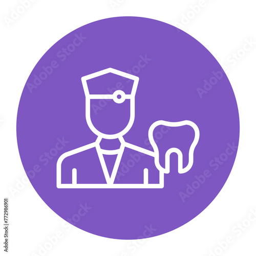 Dentist icon vector image. Can be used for Diversity.