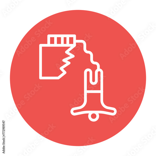Bungee Jumping icon vector image. Can be used for Adventure.