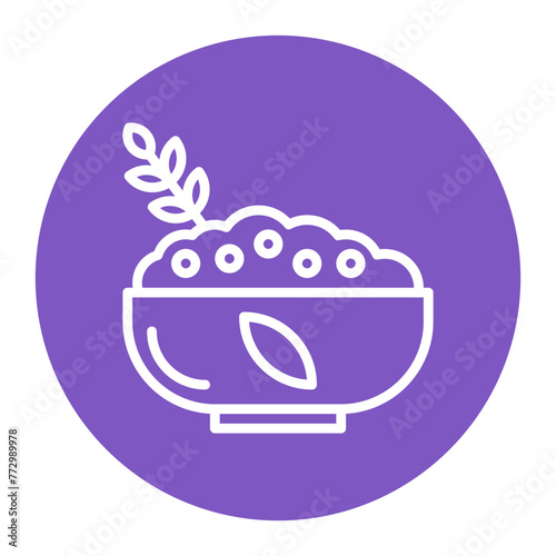 Carbohydrates icon vector image. Can be used for Nutrition.