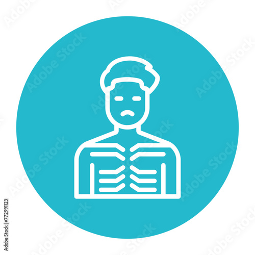 Hunger icon vector image. Can be used for Homeless.