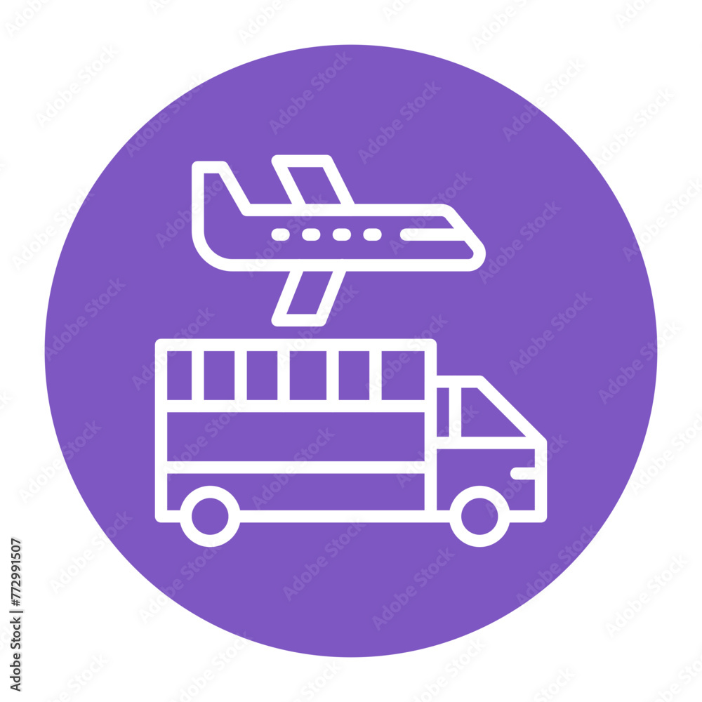 Transportation icon vector image. Can be used for Supply Chain. Transportation icon vector image. Can be used for Supply Chain.