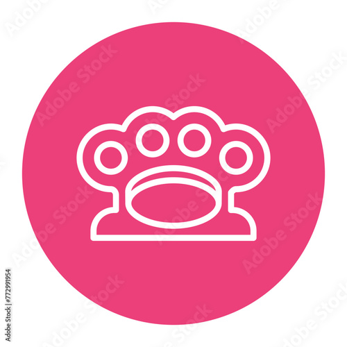 Knuckle icon vector image. Can be used for Shooting. photo