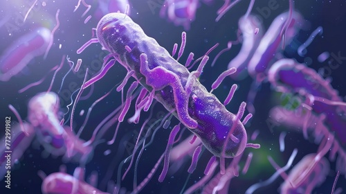  the mechanisms behind antibiotic resistance in bacteria.  photo