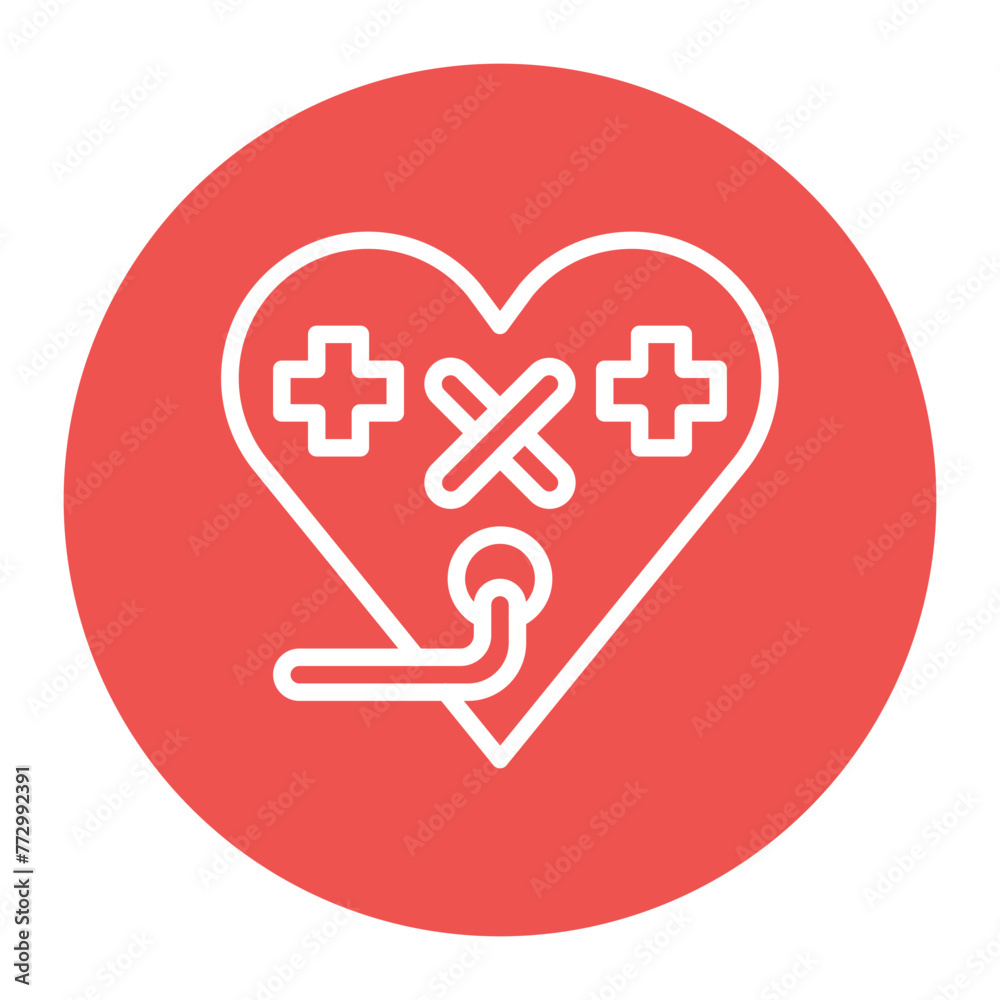 Heartworm Treatment icon vector image. Can be used for Veterinary. Heartworm Treatment icon vector image. Can be used for Veterinary.