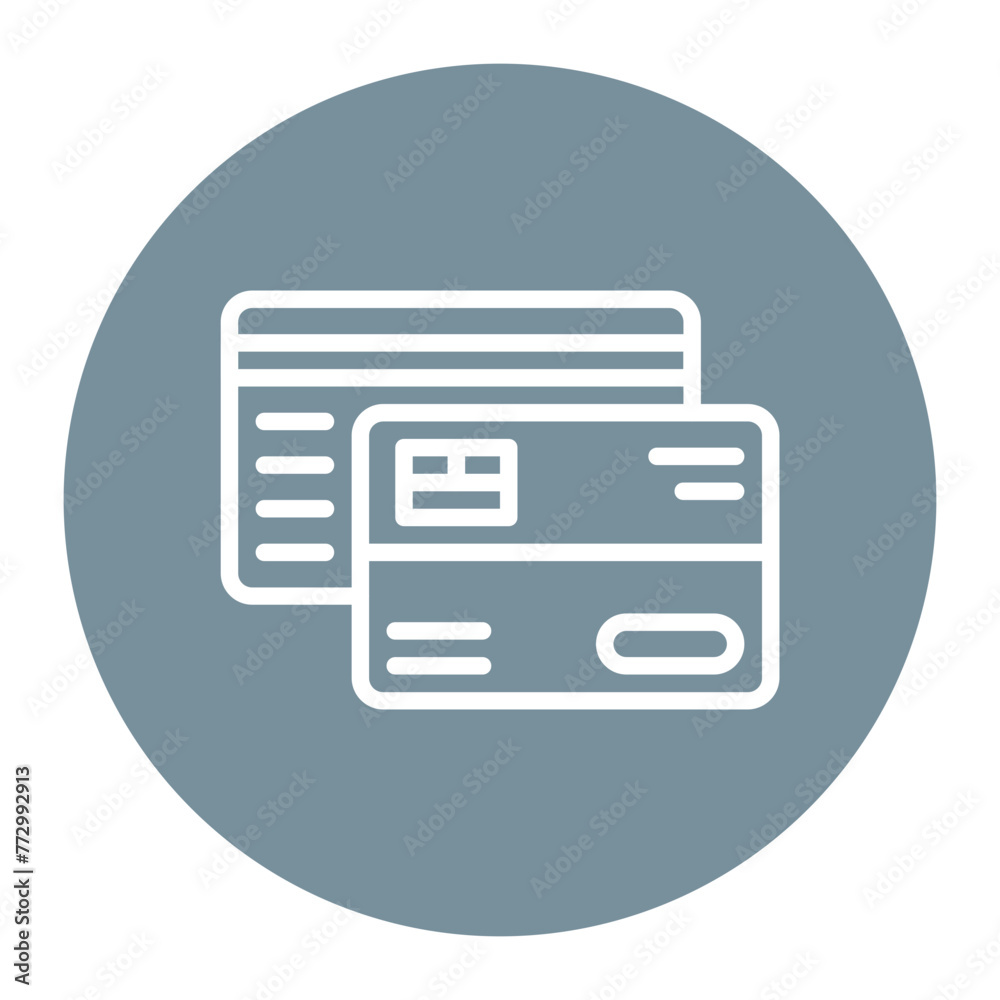 Credit Card icon vector image. Can be used for Crisis Mangement. Credit Card icon vector image. Can be used for Crisis Mangement.