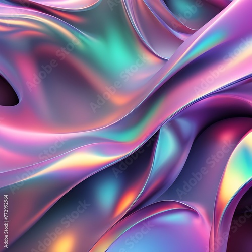 abstract background with waves