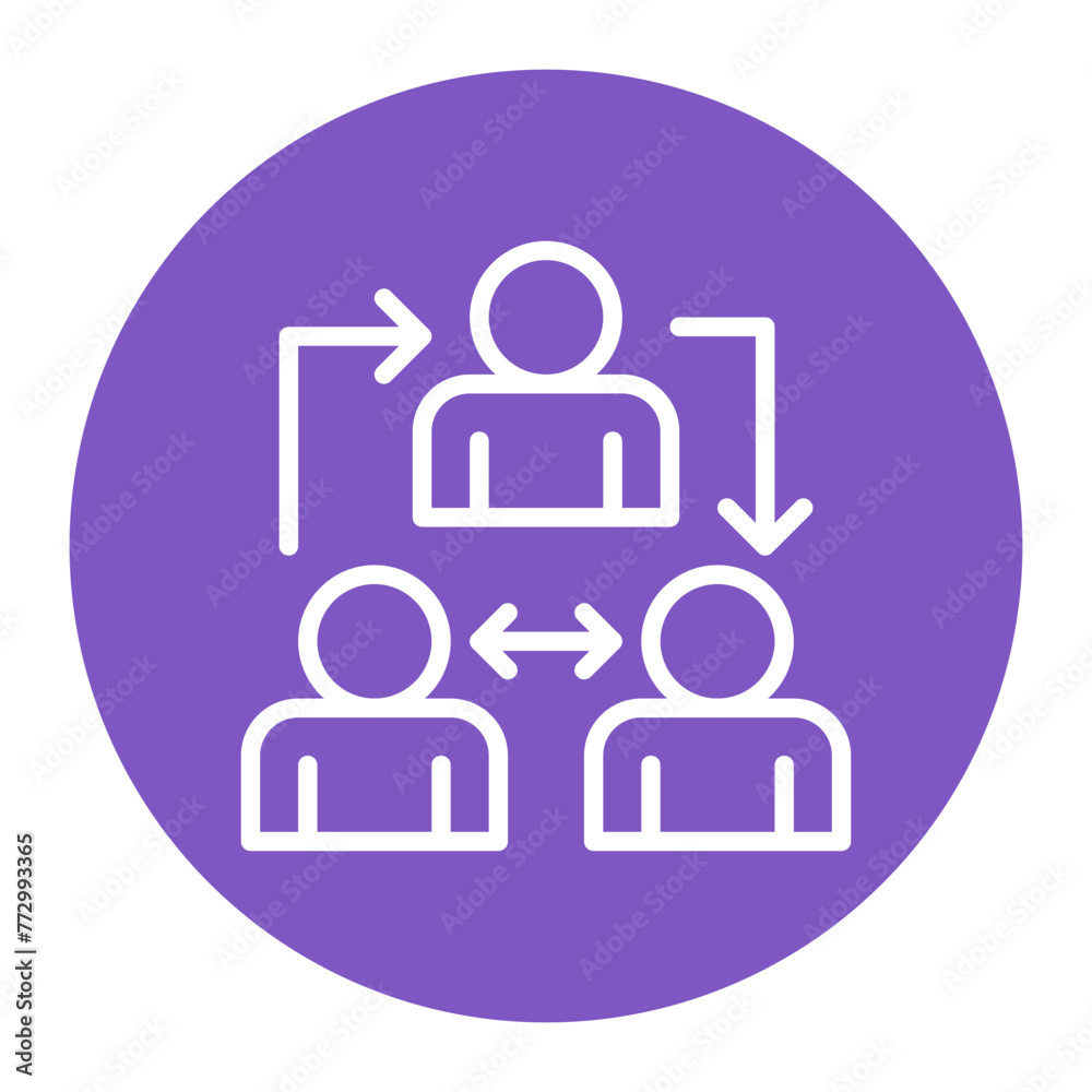 Third Party icon vector image. Can be used for Compliance And Regulation. Third Party icon vector image. Can be used for Compliance And Regulation.