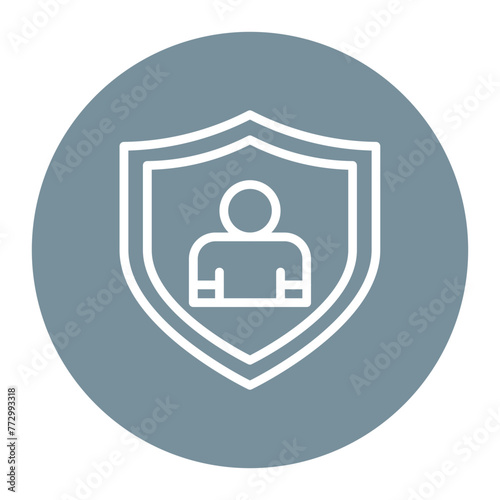 Pseudonymisation icon vector image. Can be used for Compliance And Regulation.