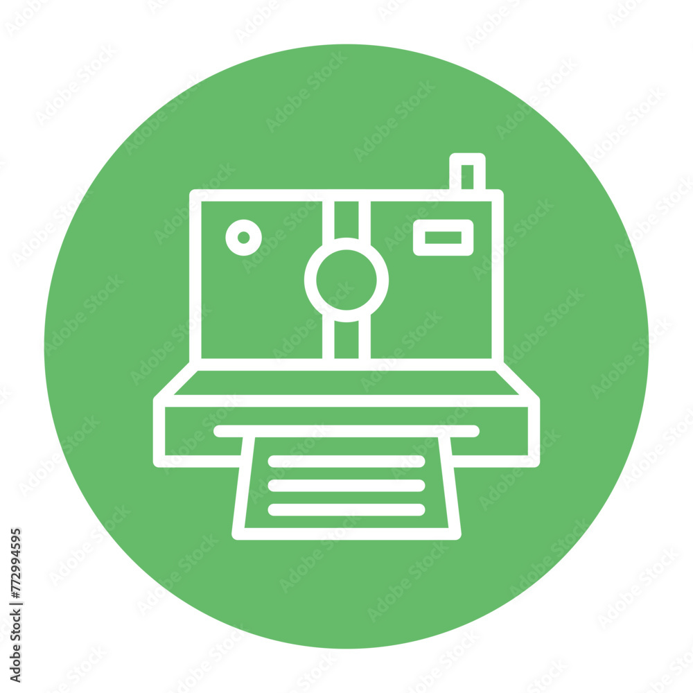 Polaroid Camera icon vector image. Can be used for Crime Investigation. Polaroid Camera icon vector image. Can be used for Crime Investigation.