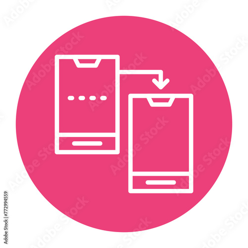 Phone Cloning icon vector image. Can be used for Crime Investigation.