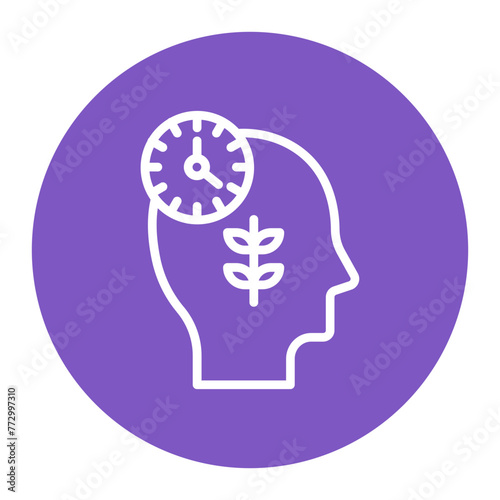 Patience icon vector image. Can be used for Core Values.