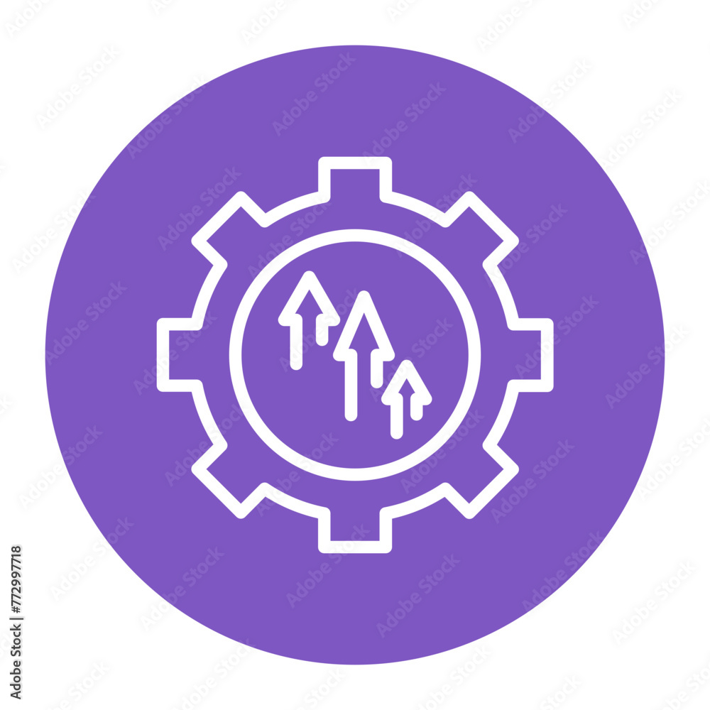 Continuous Improvement icon vector image. Can be used for Project Assesment. Continuous Improvement icon vector image. Can be used for Project Assesment.