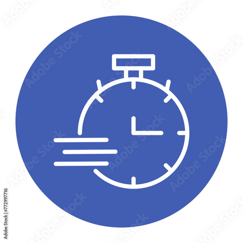 Deadline icon vector image. Can be used for Project Assesment.