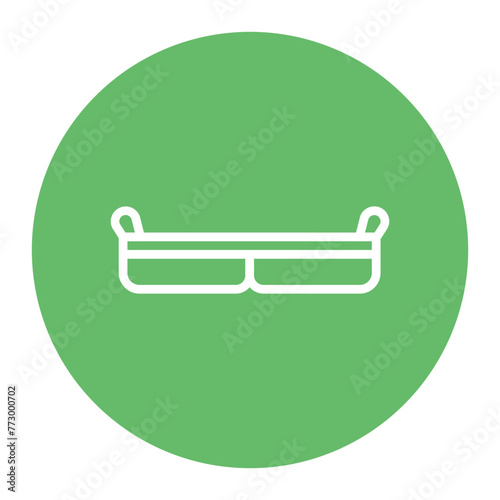 Crash Pad icon vector image. Can be used for Rock Climbing.