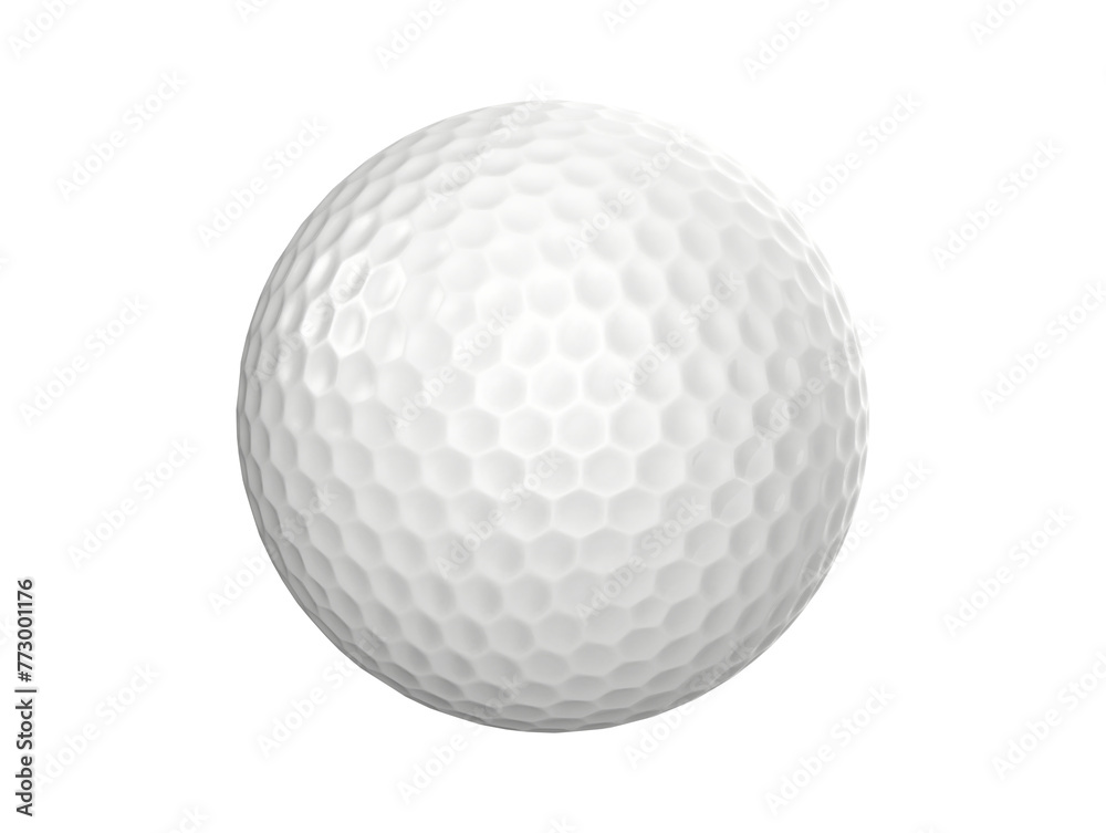 Golf ball isolated on transparent background Golf ball isolated on transparent background