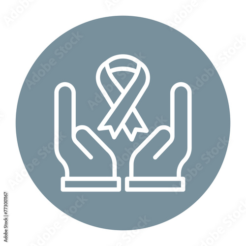 Hope Symbol icon vector image. Can be used for Tuberculosis.