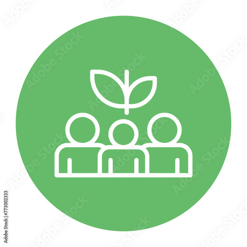 Eco conscious Consumer icon vector image. Can be used for World Environment Day.