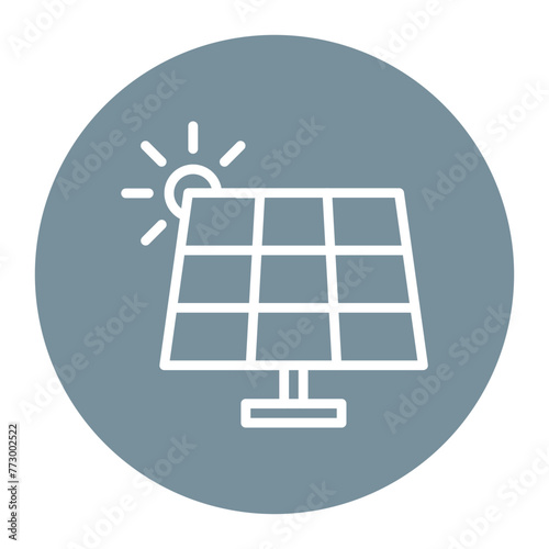 Solar Power icon vector image. Can be used for World Environment Day.