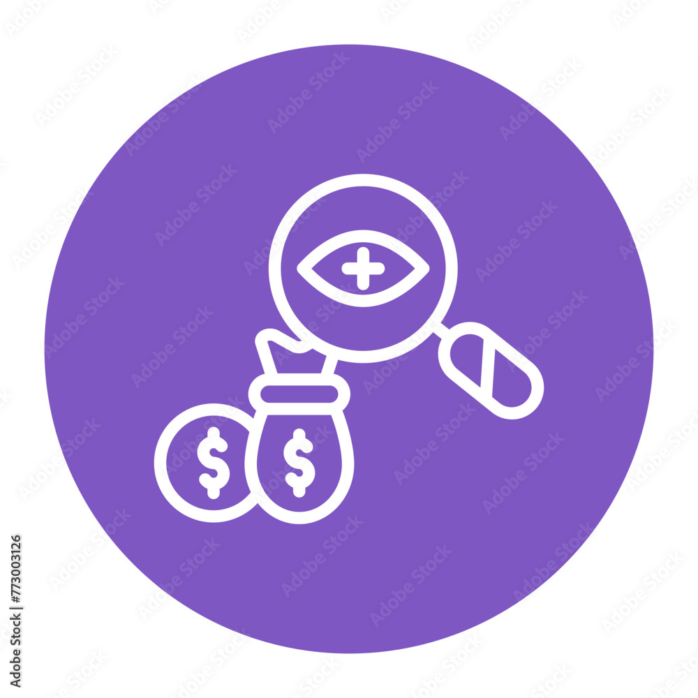 Financial Oversight icon vector image. Can be used for Business Audit. Financial Oversight icon vector image. Can be used for Business Audit.