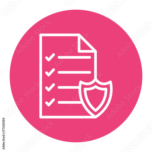 Liability Assessment icon vector image. Can be used for Business Audit.