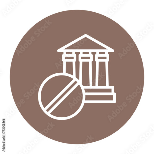 Anti Government icon vector image. Can be used for Protesting and Civil Disobedience.