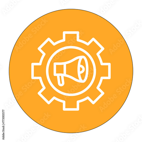 Awareness icon vector image. Can be used for Protesting and Civil Disobedience.