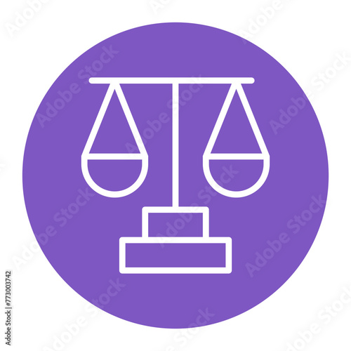 Justice icon vector image. Can be used for Protesting and Civil Disobedience.