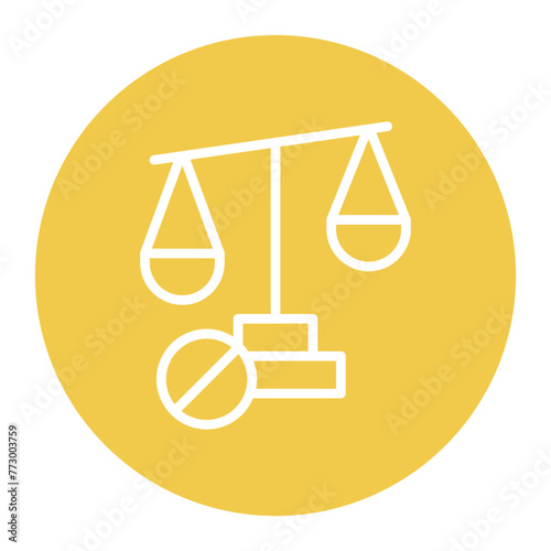 Injustice icon vector image. Can be used for Protesting and Civil Disobedience.