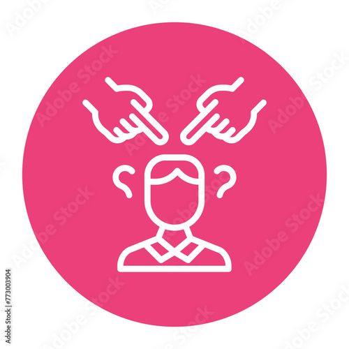Racism icon vector image. Can be used for Protesting and Civil Disobedience.