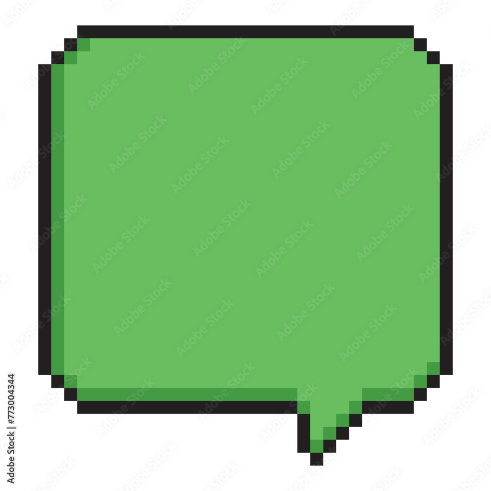 Obraz premium Speech Pixel Element