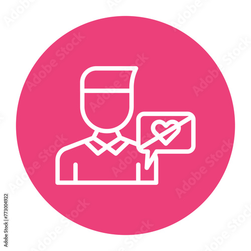 Solo Lifestyle icon vector image. Can be used for Lifestyles.