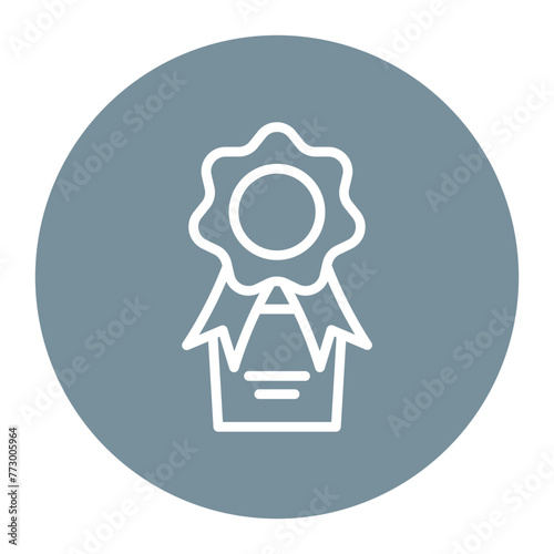 Award icon vector image. Can be used for Award Events.