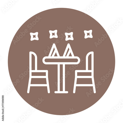 Party icon vector image. Can be used for Award Events.