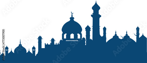 Vector illustration of Beautiful Mosque