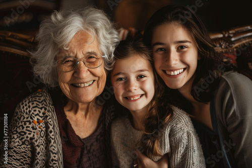 Three women are hugging each other in a field. 